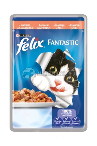 Felix macskaeledel - Lazac alutasakos macskáknak 100g