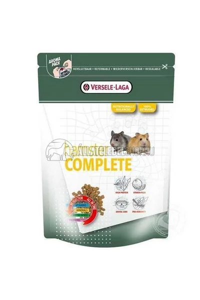 Versele-Laga - Complete Hamster - Extrudált, prémium eleség hörcsögöknek 500g