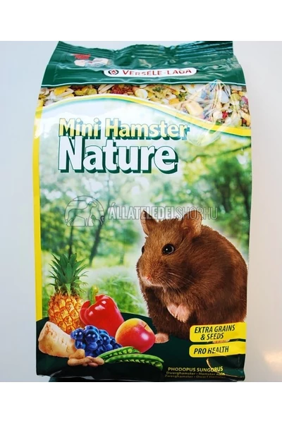 Versele-Laga - Nature Mini Hamster - Keverék Törpehörcsögnek 400g