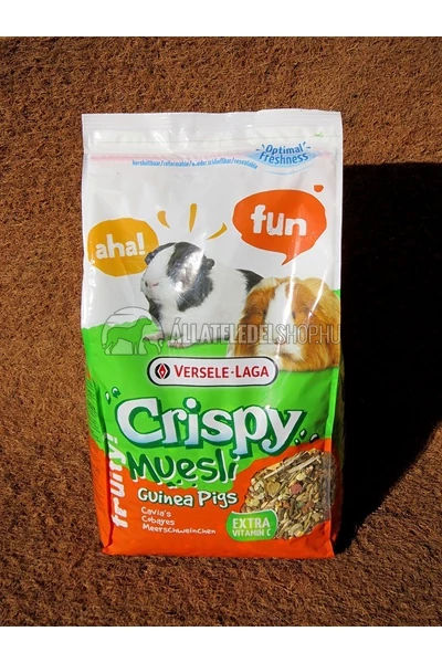 Versele-Laga - Crispy Muesli Guinea Pigs - Keverék Tengerimalacoknak 1Kg