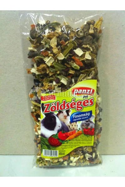 Panzi - Zöldséges eleség rágcsálóknak 450ml