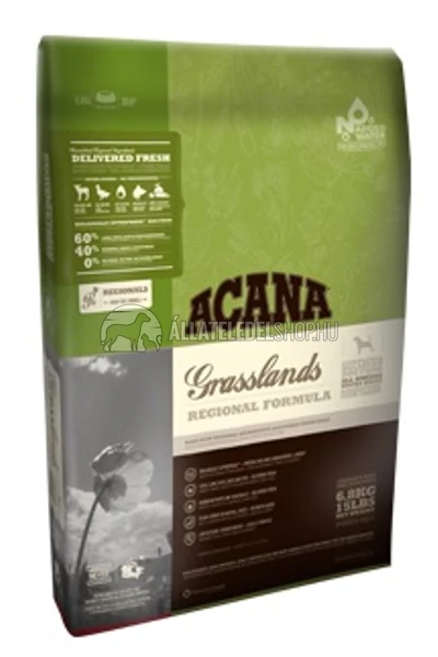 Acana - Grasslands Bárány - Kacsa - Tojás - Hal gabonamentes kutyatáp 11,4kg