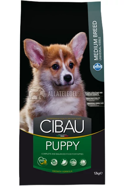 Cibau - Puppy Medium kutyatáp 12Kg