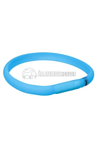 Trixie - USB Flash Light Band - Nyakkarika L - XL 70 cm / 18 mm Kék