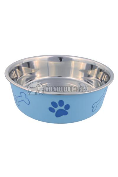 Trixie - Elite Fém Tál Műanyaggal Bevont Tappancs Mintás 2l/23cm