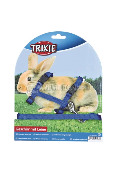 Trixie - Hám Pórázzal Nylon Nyulaknak 25–44cm / 10mm 1,25m