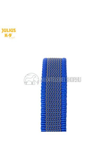 Julius K-9  Color & gray - Gumis póráz - Blue-Gray – 3 m / 20 mm