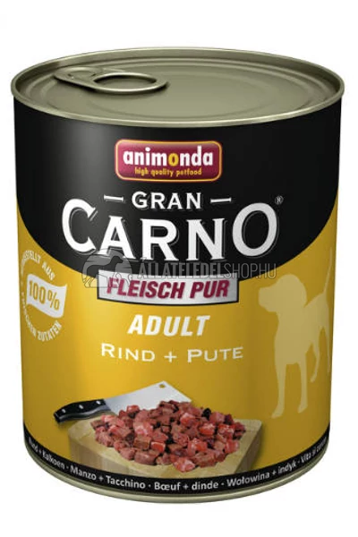 Animonda - Grancarno Adult Marha & Pulyka kutyakonzerv 800g