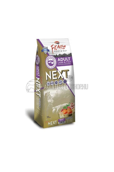 Kutyatáp - Fitactive Dog Next Adult Land and Fish 15KG