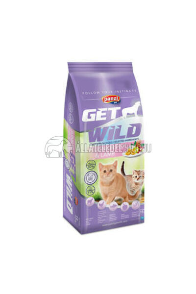 GetWild macskaeledel - Cat  Junior Halas macskatáp 15kg 