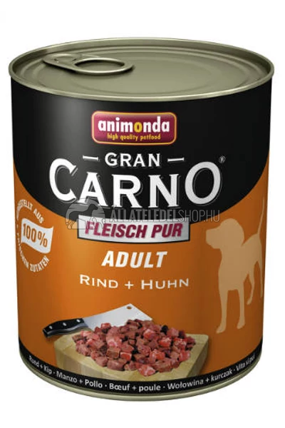 Animonda - Grancarno Adult Marha & Szárnyas kutyakonzerv 800g