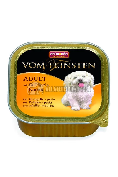 Animonda - Vom Feinsten Adult Szárnyas & Tészta alutasakos kutyáknak 150g