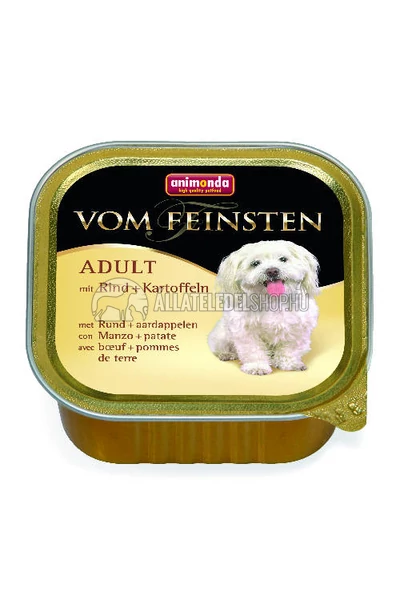 Animonda - Vom Feinsten Adult Marha & Burgonya alutasakos kutyáknak 150g