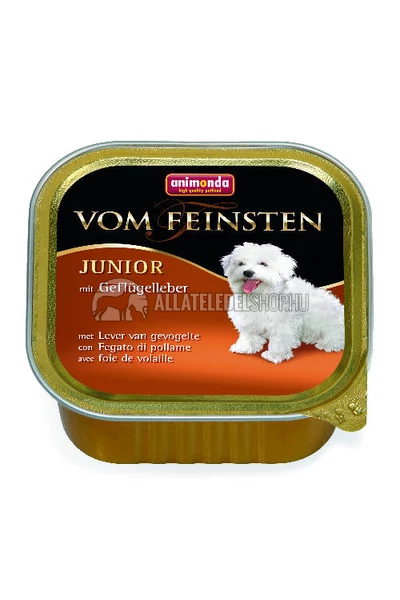 Animonda - Vom Feinsten Junior Baromfimáj alutasakos kutyáknak 150g